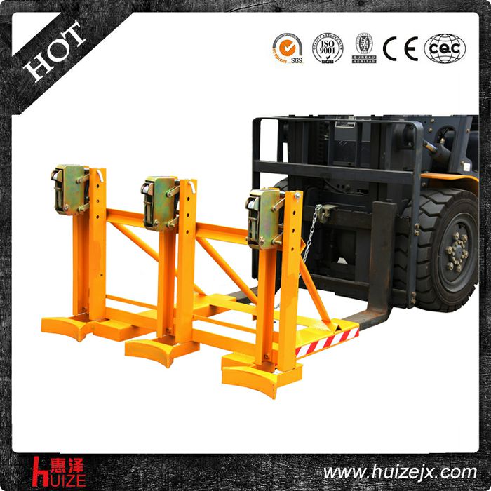 三桶夾具（一次夾3只桶,單夾爪，夾塑鐵桶）